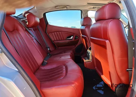 2007 Maserati Quattroporte M139 from USA, damaged, VIN ZAMFE39A370032603